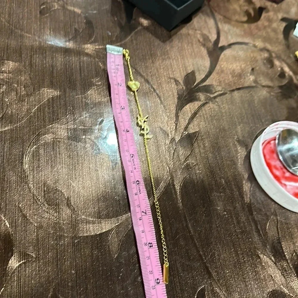 HEART CHARM BRACELET IN METAL - Picture 7 of 7